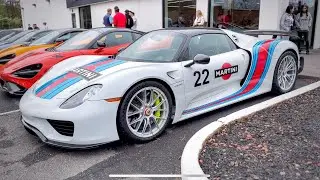 $1.5 MILLION DOLLAR HYPERCAR - PORSCHE 918 SPYDER Martini Racing  (4K 2160p 60fps)