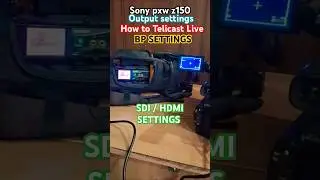Sony pxw z150 output setting #trending #video #shorts #settings #camera #sony #clipclaps #live