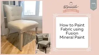 How to Paint Fabric using Fusion Mineral Paint