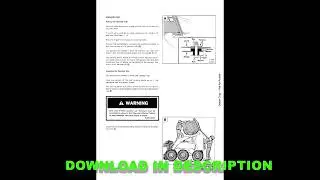 BOBCAT 1213 Loader &ndash; Full Service Manual PDF (Workshop Guide in English)
