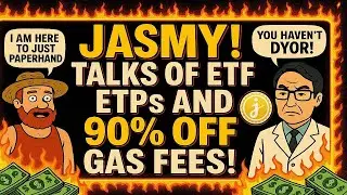 The JASMY Nuggets You Missed! Talks of ETF and ETPs Plus 90% Off Gas Fees!