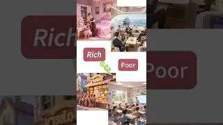 Synonyms & Antonyms Series &mdash; Rich, Wealthy, Affluent, Prosperous #learnenglish #english #cartoon