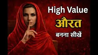 High Value Aurat Banna sikho | मज़बूत सोच वाली औरत बनना सीखो..