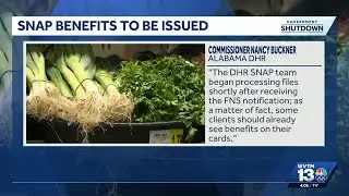 Alabama resumes full SNAP benefits after government shutdown ends