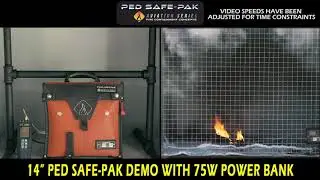 PED SAFE-PAK WITH 75 Wh Power-Bank DEMO