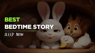Relaxing Bedtime Stories for Toddlers | Moonlight Lullaby Adventure (Animated Tales)