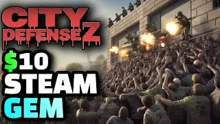 City Defense Z &ndash; The BEST Underrated Roguelike Base Defense on Steam ($10 Gem Review + Gameplay)