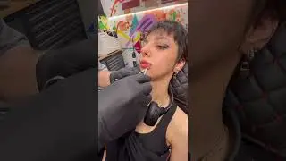 Dudak piercing işlemi #piercings #gebze #tattoo #piercing #tattoos