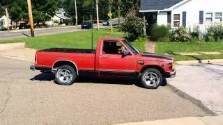 V8 Chevy S10 First drive! 305 Crane Cam 274H06