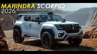 Mahindra Scorpio New 2026 Concept Car, AI Design
