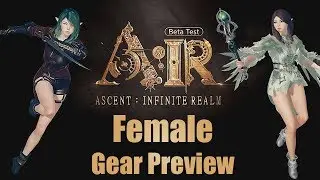 【Elyon / A:IR】 Female Gear Preview [TH CBT]