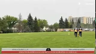 Live Cricket Match | Kerala Cricket Club vs Edmonton Blasters | 20-Aug-23 03:15 PM | All Canada Mala