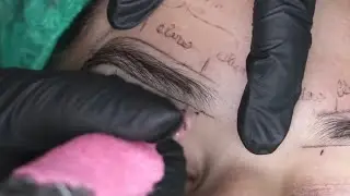 Sobrancelhas - Shadow Passo a Passo SEM CORTES/ Alinhamento Perfeito