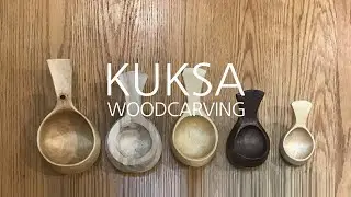 kuksa wood carving] 우드 카빙/ 쿡사컵 깎기/ 쿡사컵 만들기 #미로쿡사컵