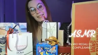 ASMR - Regali che ho ricevuto al mio compleanno