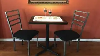 Lighted Bistro Table
