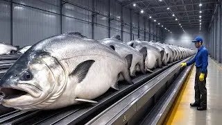 &Eacute;levage de SAUMONS G&Eacute;ANTS : Comment les Saumons Monstres Sont Captur&eacute;s et Pr&eacute;par&eacute;s !