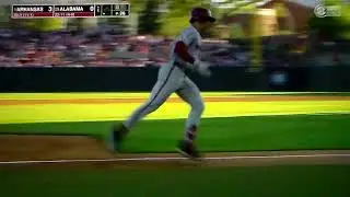Arkansas' Jared Sprague-Lott hits home run vs. Alabama