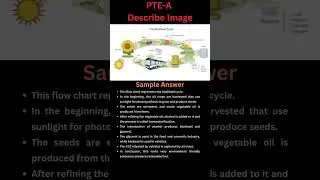 Biodiesel Cycle, #Describe #Image, #PTE