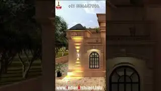 P684 Part 2 🔥Heritage palace 🏛heritage haveli design with 3D Walkthrough