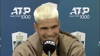 Rolex Paris Masters 2025 &mdash; Карлос Алькарас: &laquo;Мне так нравится это новое место проведения...&raquo;