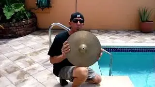 How to clean cymbals the easy way.