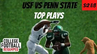 TOP PLAYS FROM EPISODE 3 - NCAA football 14 College Football Revamped #Shorts