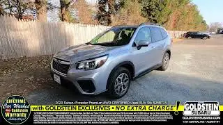 2020 Subaru Forester Premium AWD CERTIFIED Used SUV Stk S25B77A