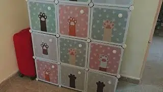 Plastic cupboard 12 door rack alimhira installation video