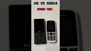Jio vs Nokia 🤡 # bootup speed 🤔