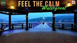 Relaxing Scenic Park Walk in 2K | Slow Drift Nature Walk by the Water