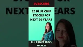 20 Blue Chip Stocks for 20 Years #Shorts #stockmarket #sharebazaar #profit #upstox #nifty #sensex