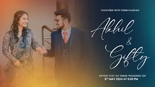 Akhil & Gifty | Wedding Ceremony | May 8th @5:30PM | LIVE