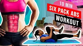 Workout with Koboko Fitness | 10 Min Six Pack Ab Workout 🔥