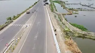 Kharibari drone shot