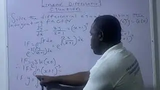 Linear Differential Equations | Integrating Factor Method Explained Step by Step
