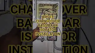 Basabar Isolator + Changeover Wiring Complete #shorts #electrical #trending #electrician #viralreels