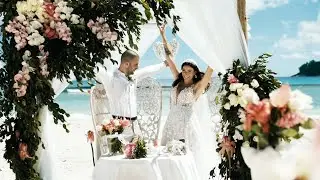 Happy Marriage to Lana & Georges - Dancing Their Love Away on the stunning beach of Seychelles