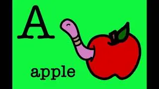 Learn the ABCs with fun Apple FLASH card | Baby Brain Trainer