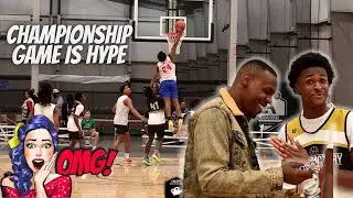 2027 Team Teague Wins Championship game vs 9th grade Davis Elite ! C.Zachary vs C.Webster! USA Hoops