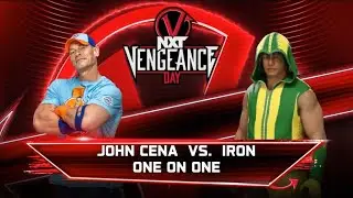JOHN CENA VS IRON WWE 2K25 Simulation Match