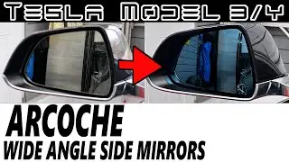 Tesla Model 3/Y - Arcoche Wide Angle Side Mirrors
