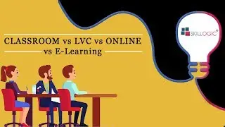 CLASSROOM vs LVC vs ONLINE vs ELearning @ SKILLOGIC&reg;