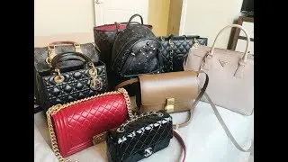 My 2017 Handbag Collection || Chanel, Louis Vuitton, Dior, Celine, Prada etc.