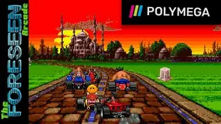 Polymega Gameplays - Street Racer [SEGA Mega Drive - PAL]