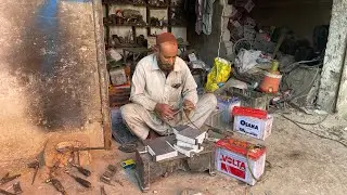 Old Battery Full Restoration || Manufacturing process 