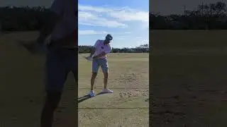 Stop Swinging Over The Top With This Simple Drill ❌⛳️ #golf #golftips