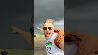 Chasing the Tornado that DESTROYED our car! #tornadochase #tornado #storm