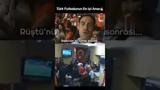 T&uuml;rk Futbol Tarihinin En g&uuml;zel Anı 🔥 #futbol #t&uuml;rkiye