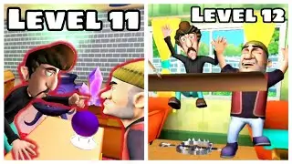 Scary Robber Home Clash #6 | Level 11 Psyched Out  and Level 12 Logged Off |